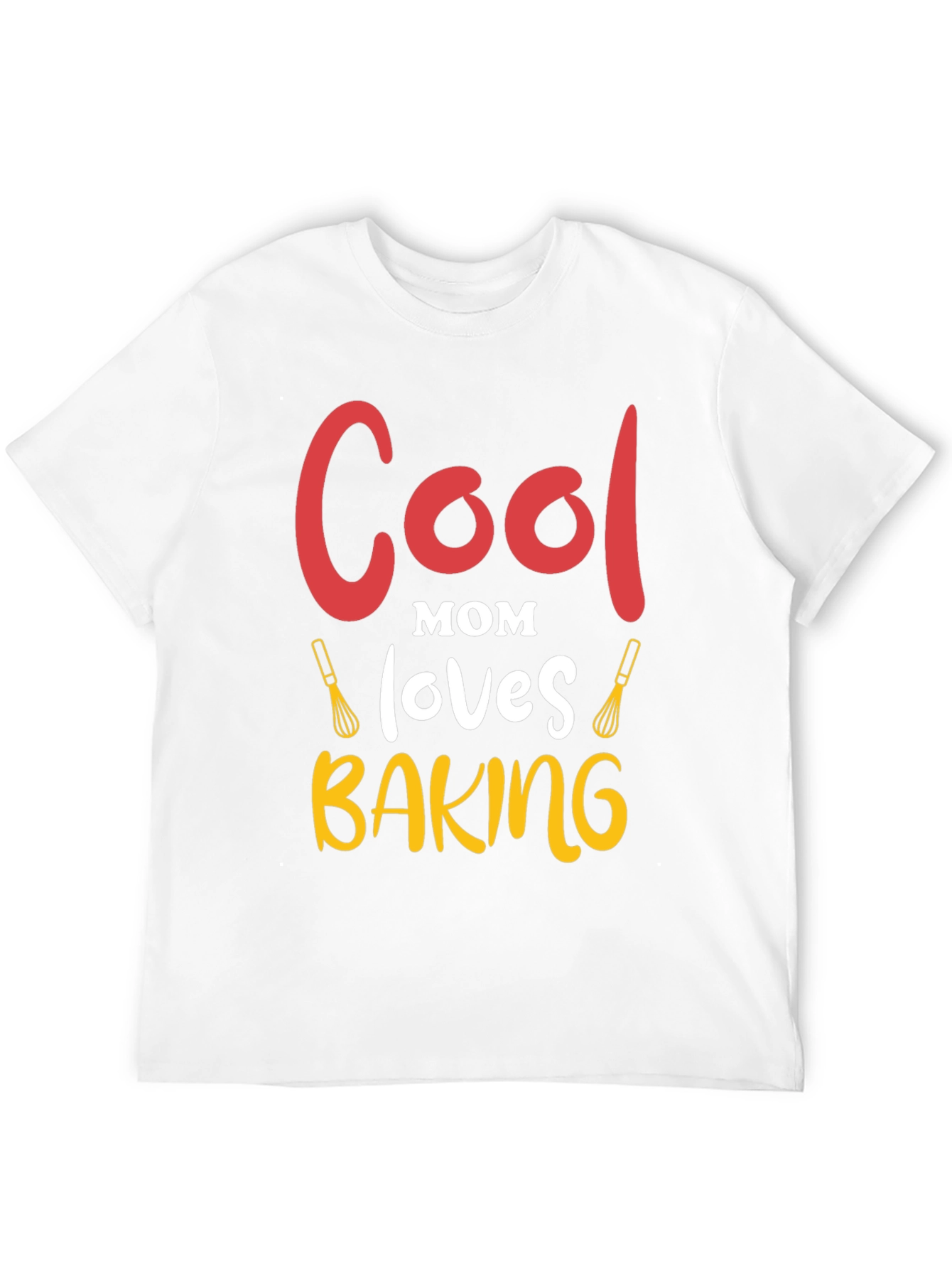 Cool Mom Baking Graphic T-Shirt