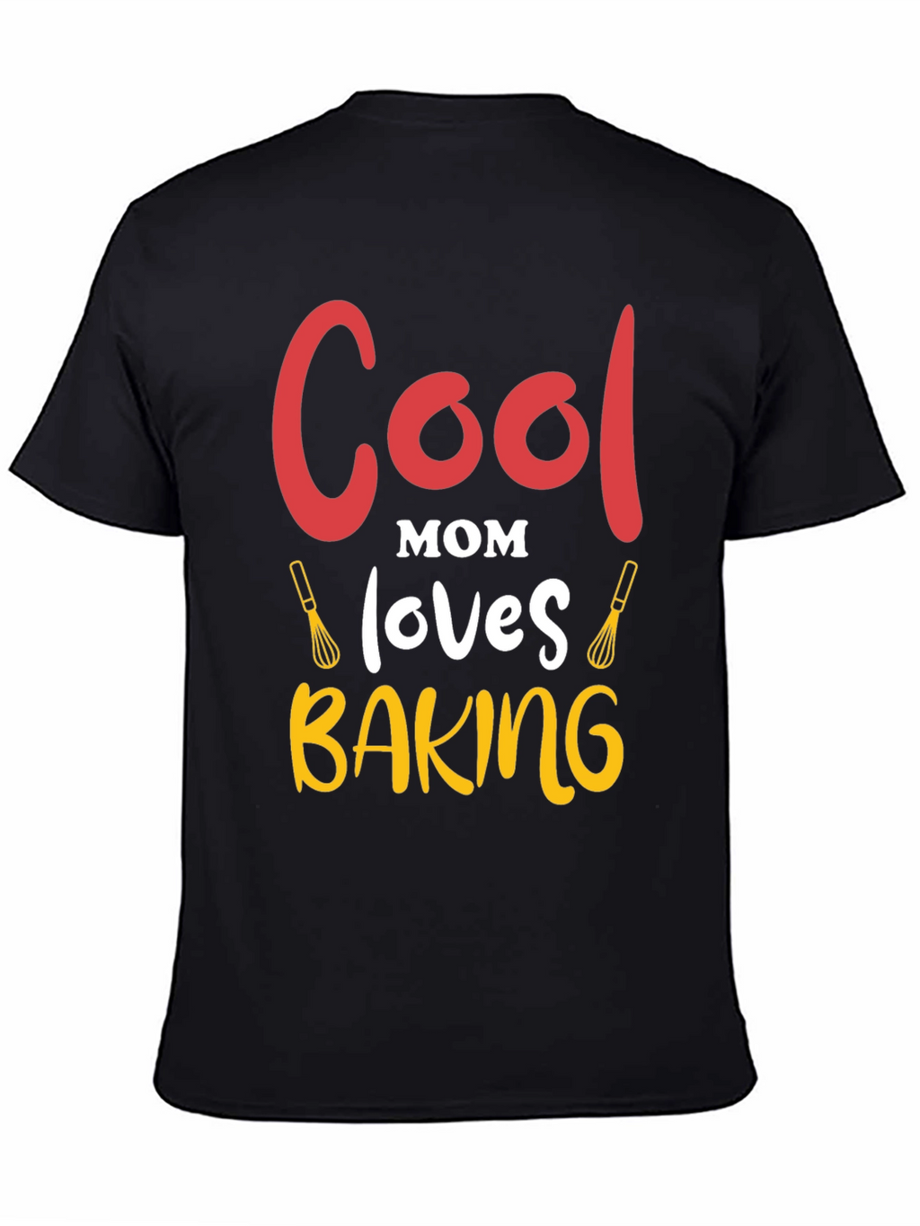 Cool Mom Baking Graphic T-Shirt