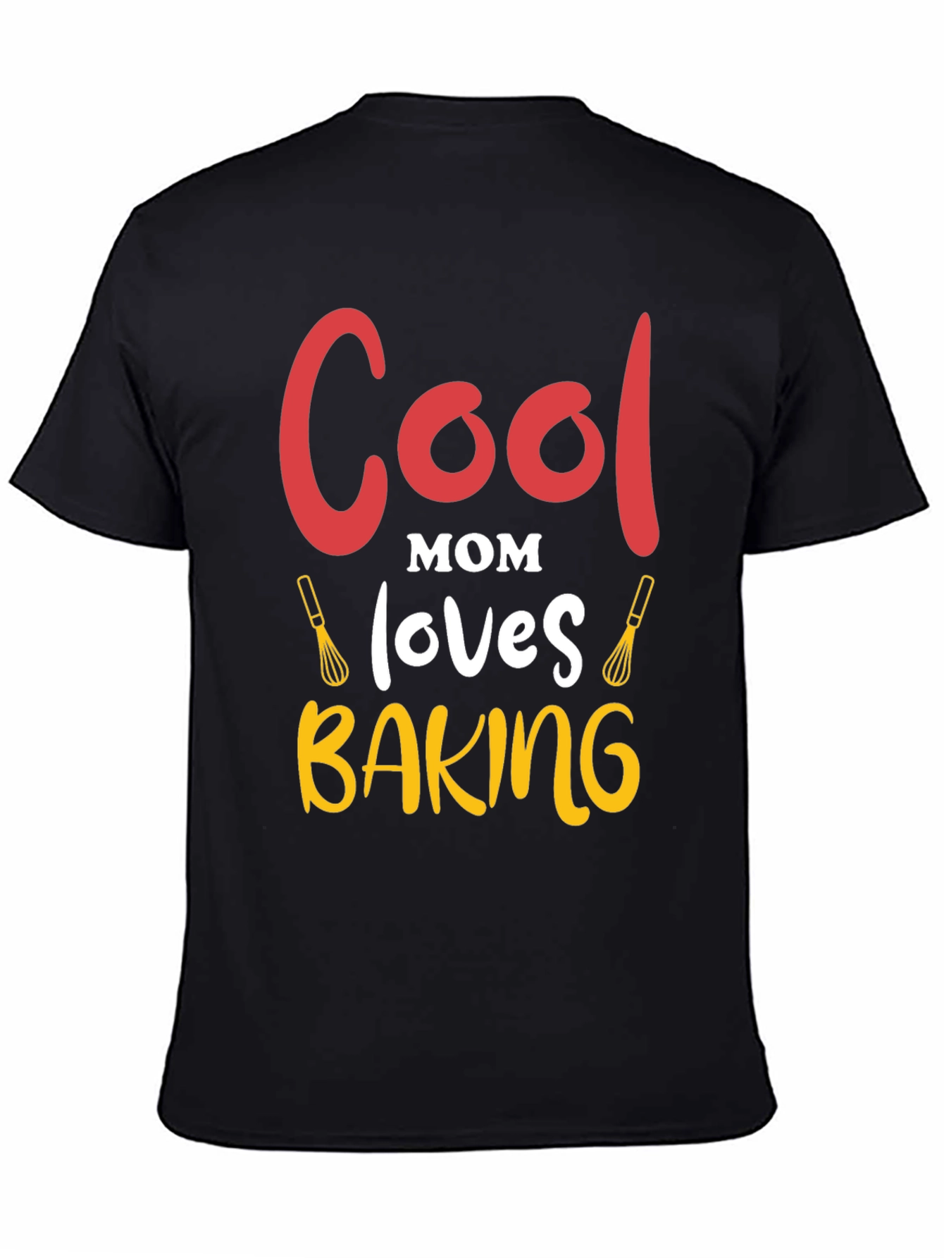 Cool Mom Baking Graphic T-Shirt