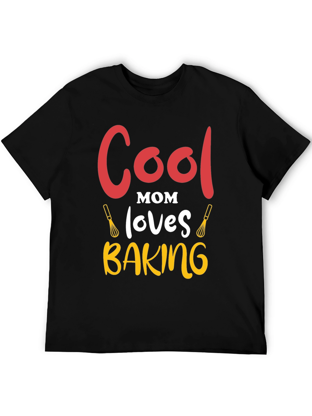 Cool Mom Baking Graphic T-Shirt