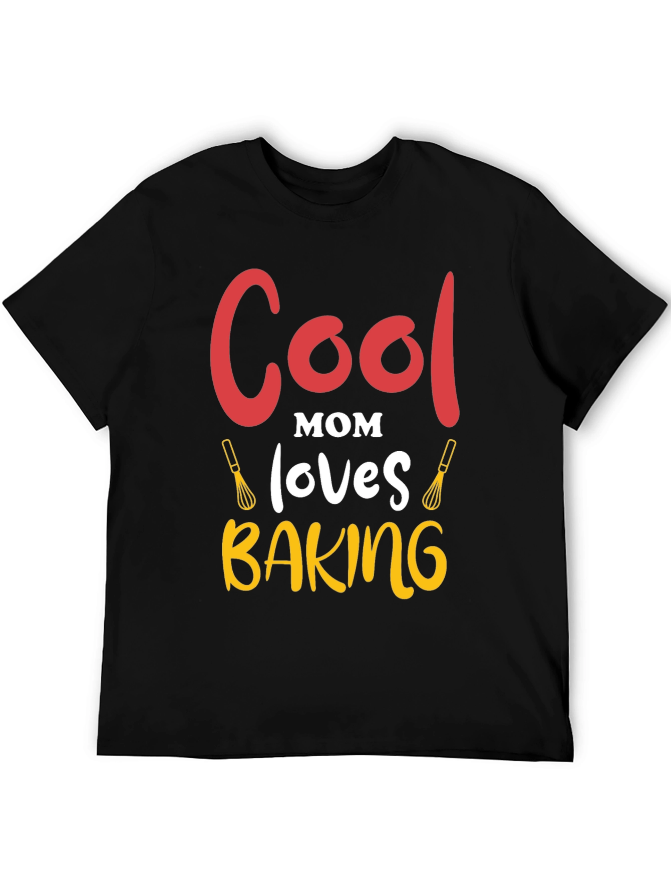Cool Mom Baking Graphic T-Shirt