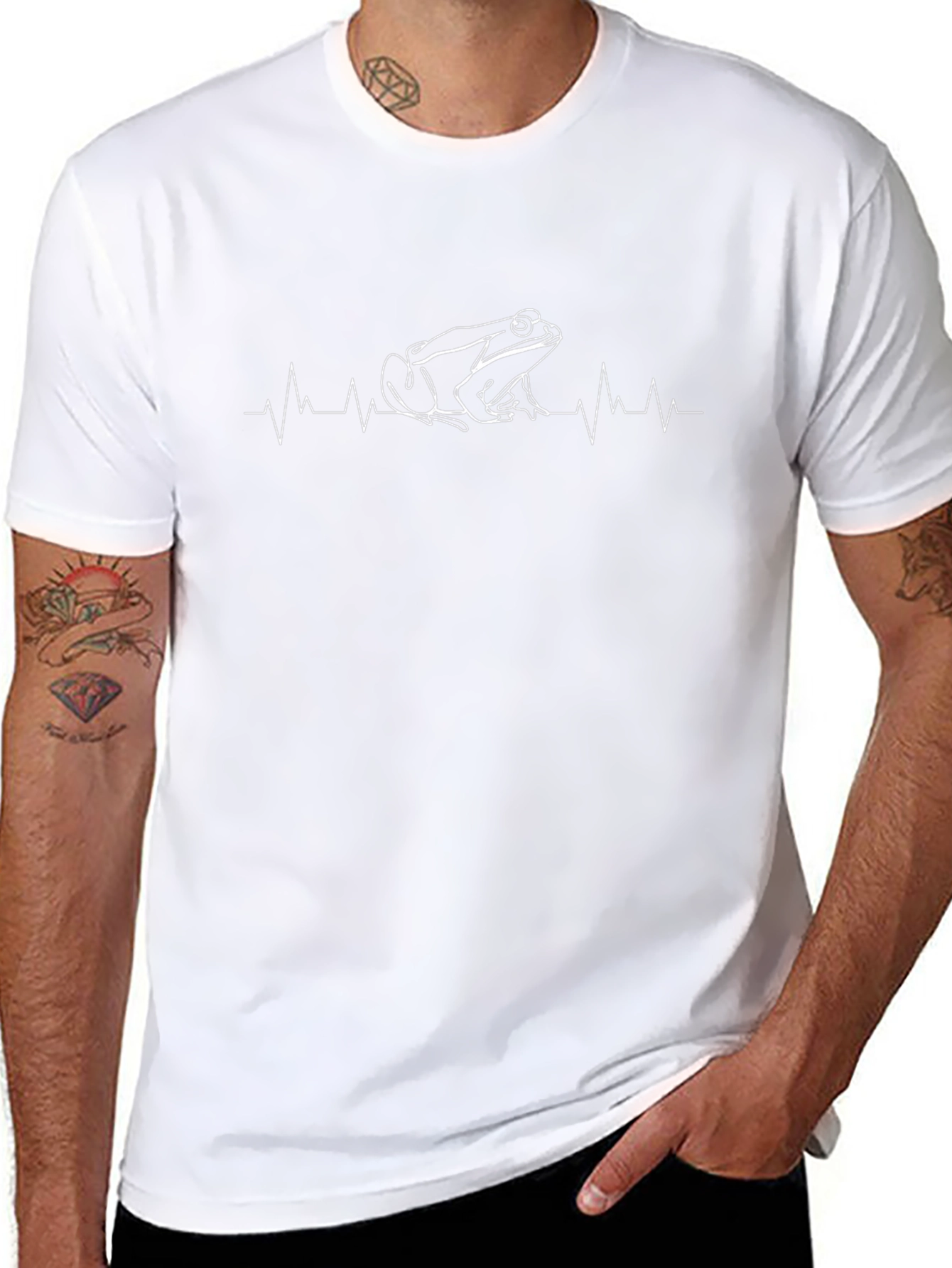 Frog Heartbeat T-Shirt - Ribbit Rhythm!
