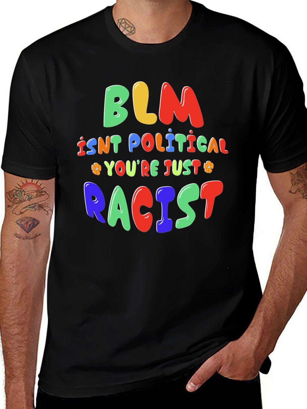 BLM Isnt Political T-Shirt - Statement Tee