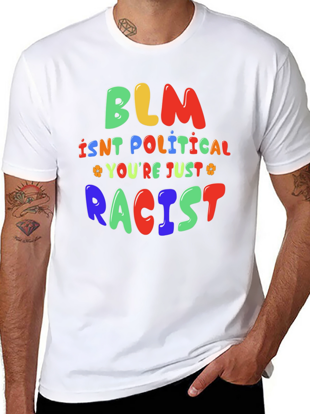 BLM Isnt Political T-Shirt - Statement Tee