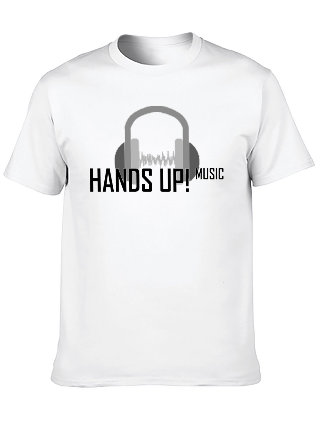 Hands Up Music T-Shirt - Stylish DJ Tee