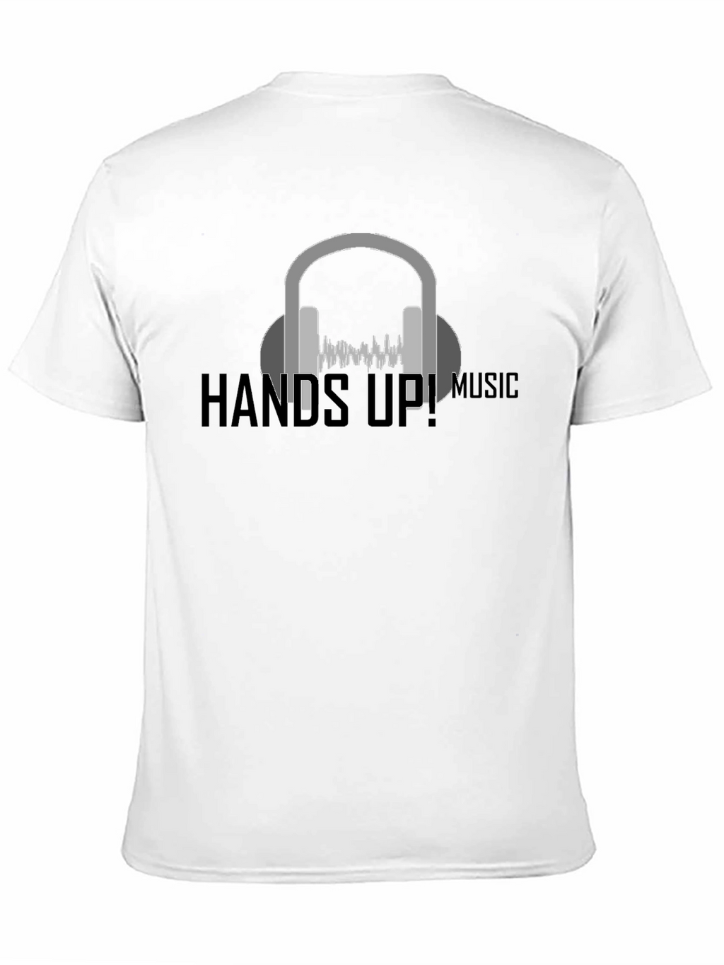Hands Up Music T-Shirt - Stylish DJ Tee
