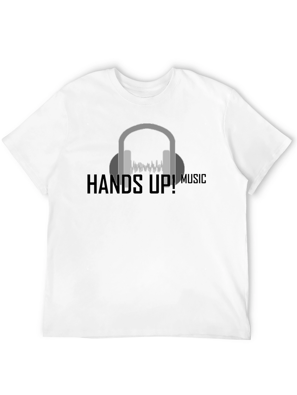 Hands Up Music T-Shirt - Stylish DJ Tee
