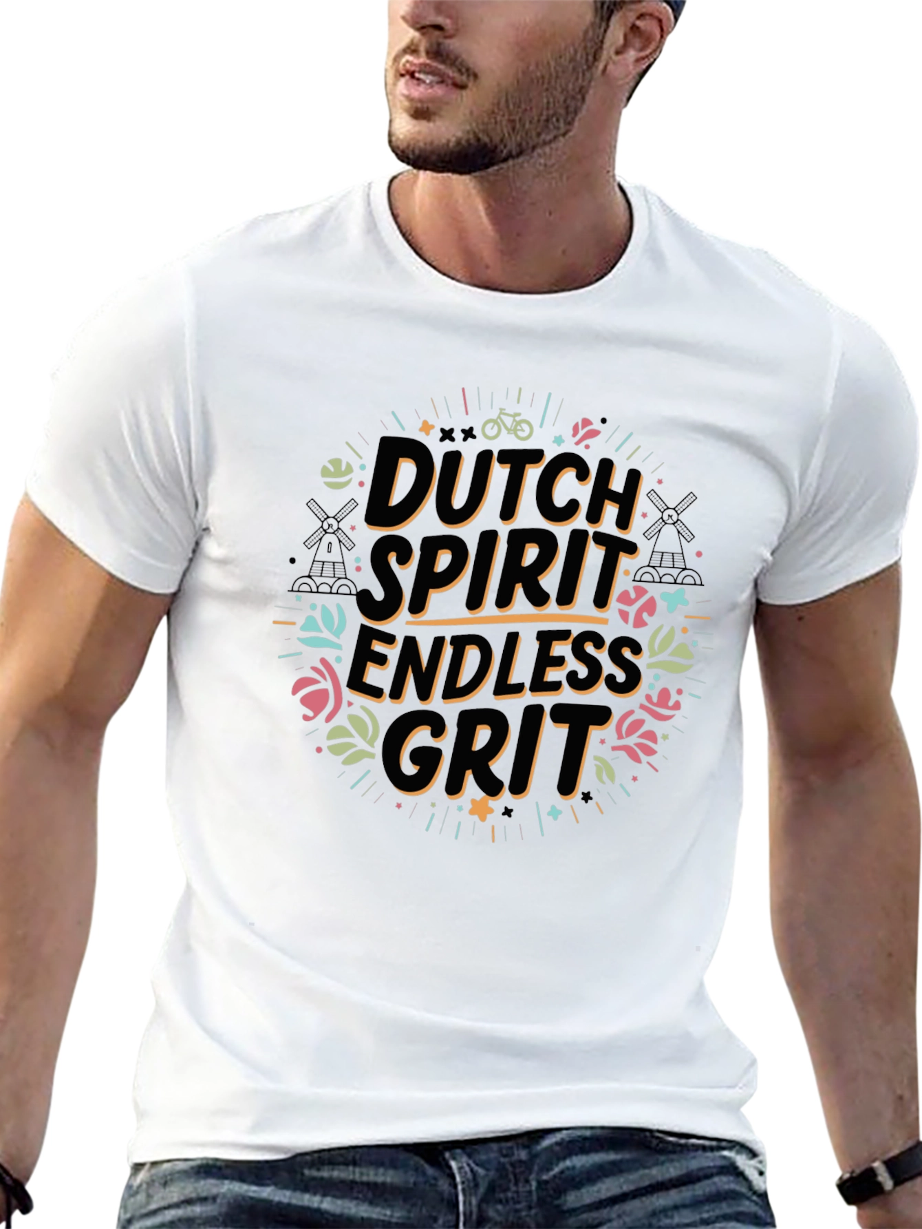 Dutch Spirit T-Shirt - Endless Grit Design