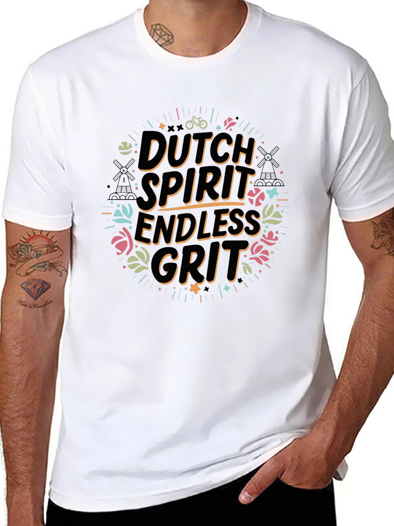 Dutch Spirit T-Shirt - Endless Grit Design