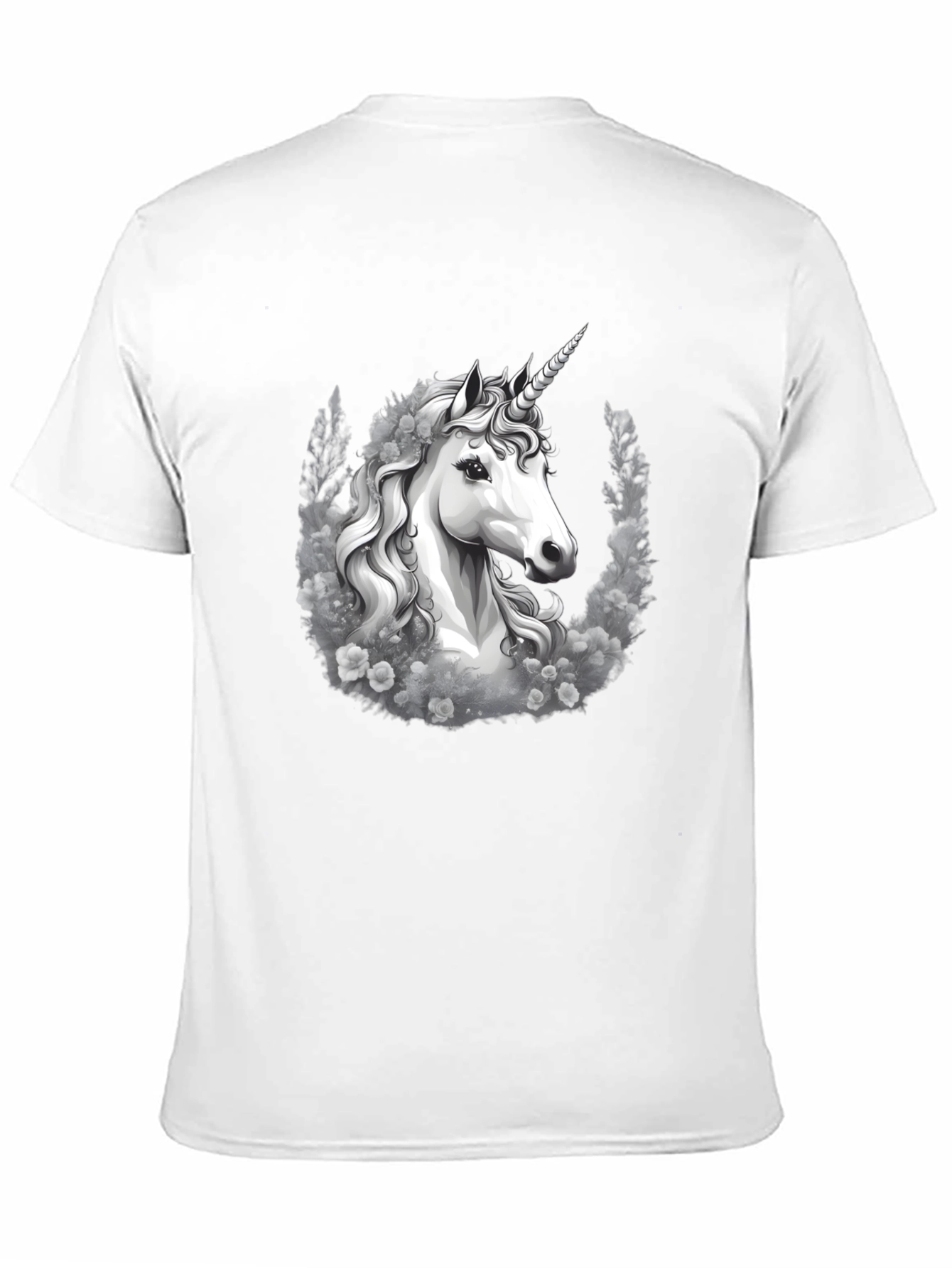 Unicorn Graphic Tee - Black T-Shirt