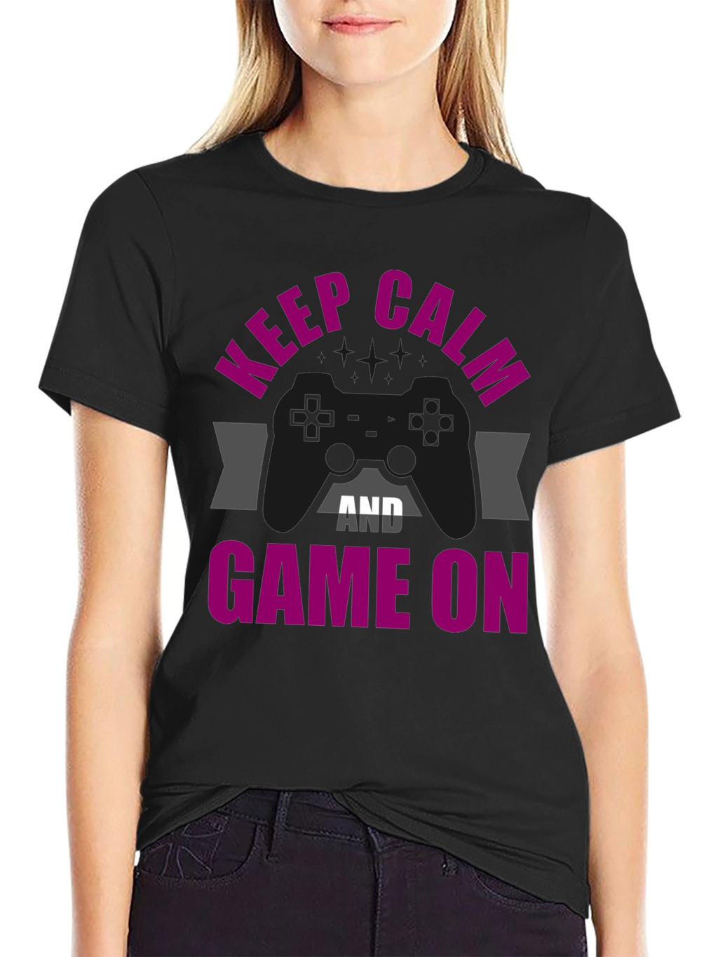 Keep Calm and Game On T-Shirt