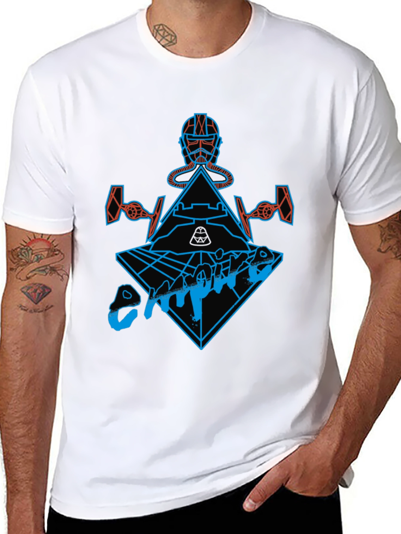 Star Wars Graphic T-Shirt - Trooper TIE Fighters