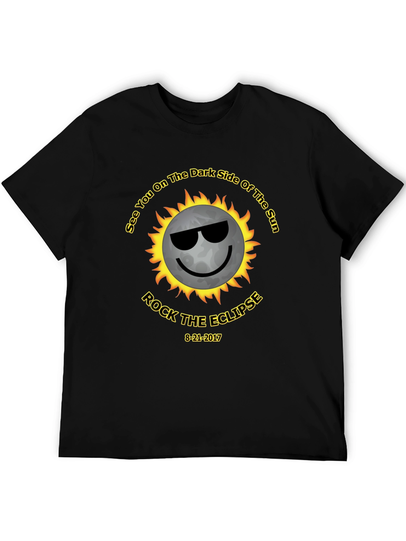 Eclipse T-Shirt - Dark Side of the Sun - Rock The Eclipse 2017