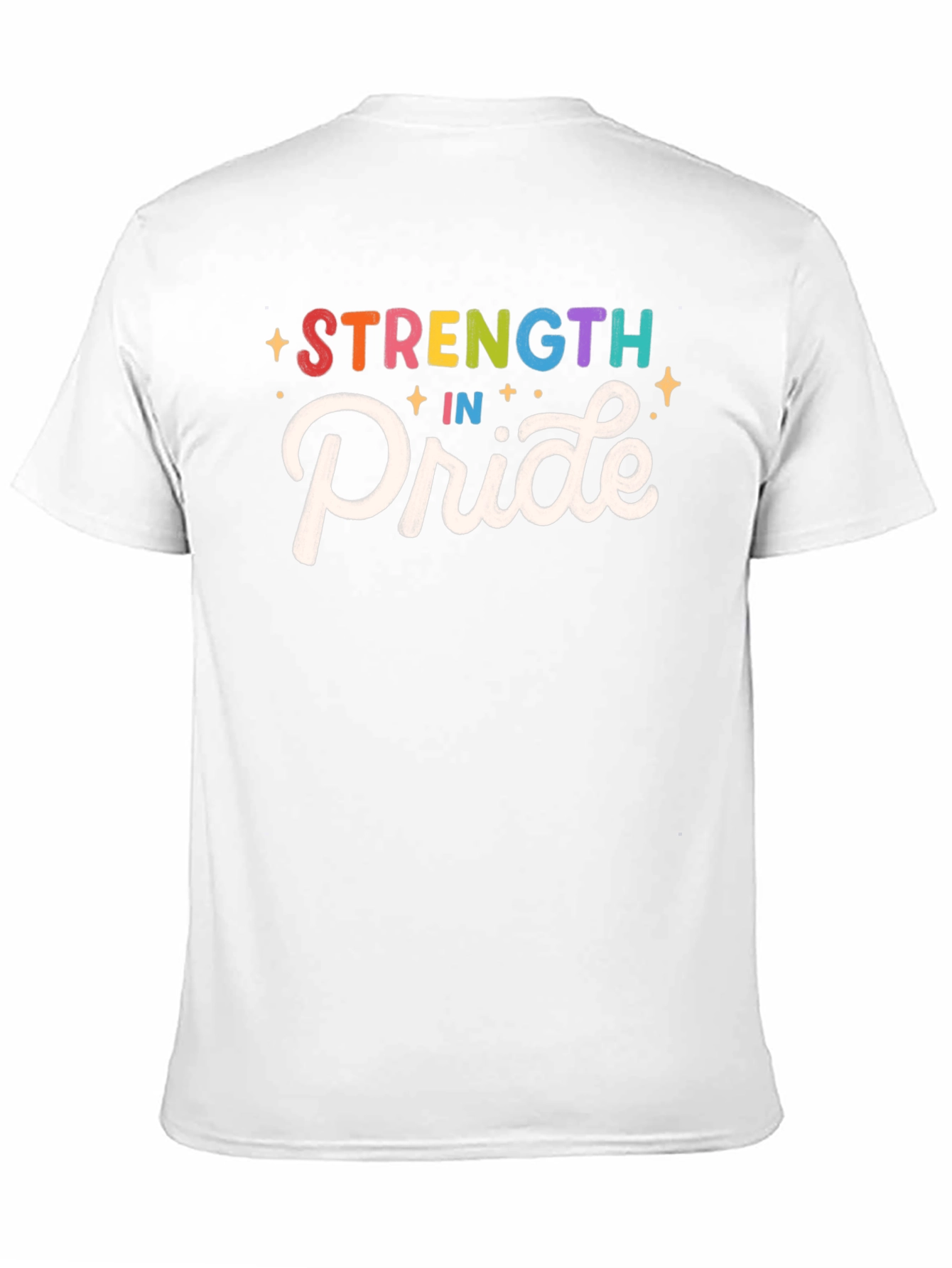 Strength in Pride Graphic Tee - Black