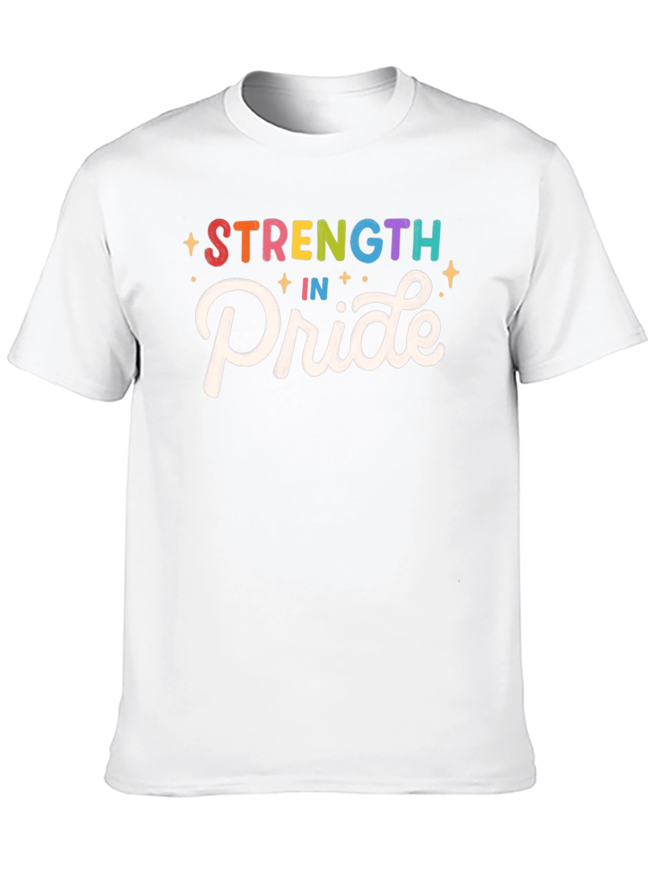 Strength in Pride Graphic Tee - Black