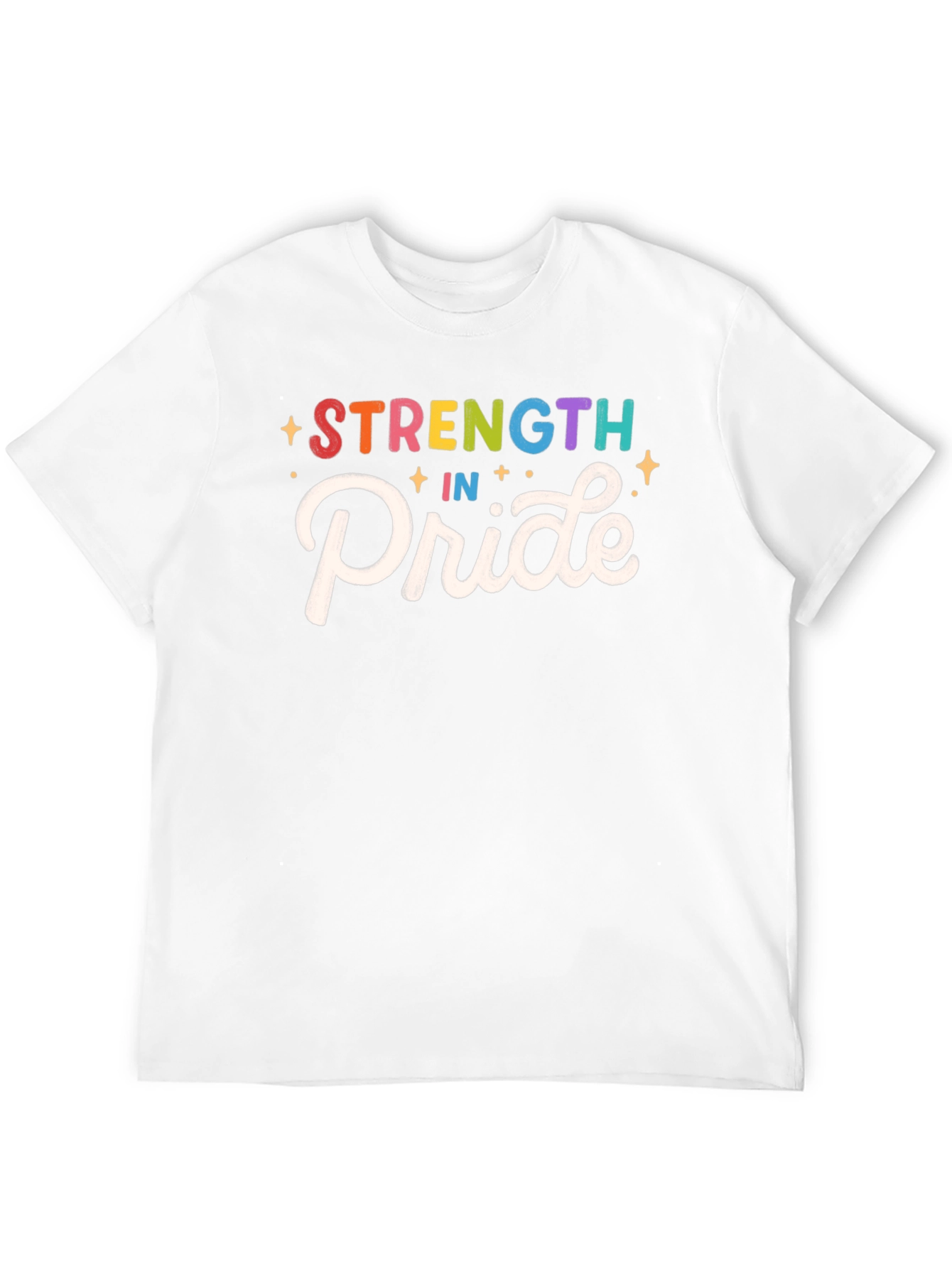 Strength in Pride Graphic Tee - Black