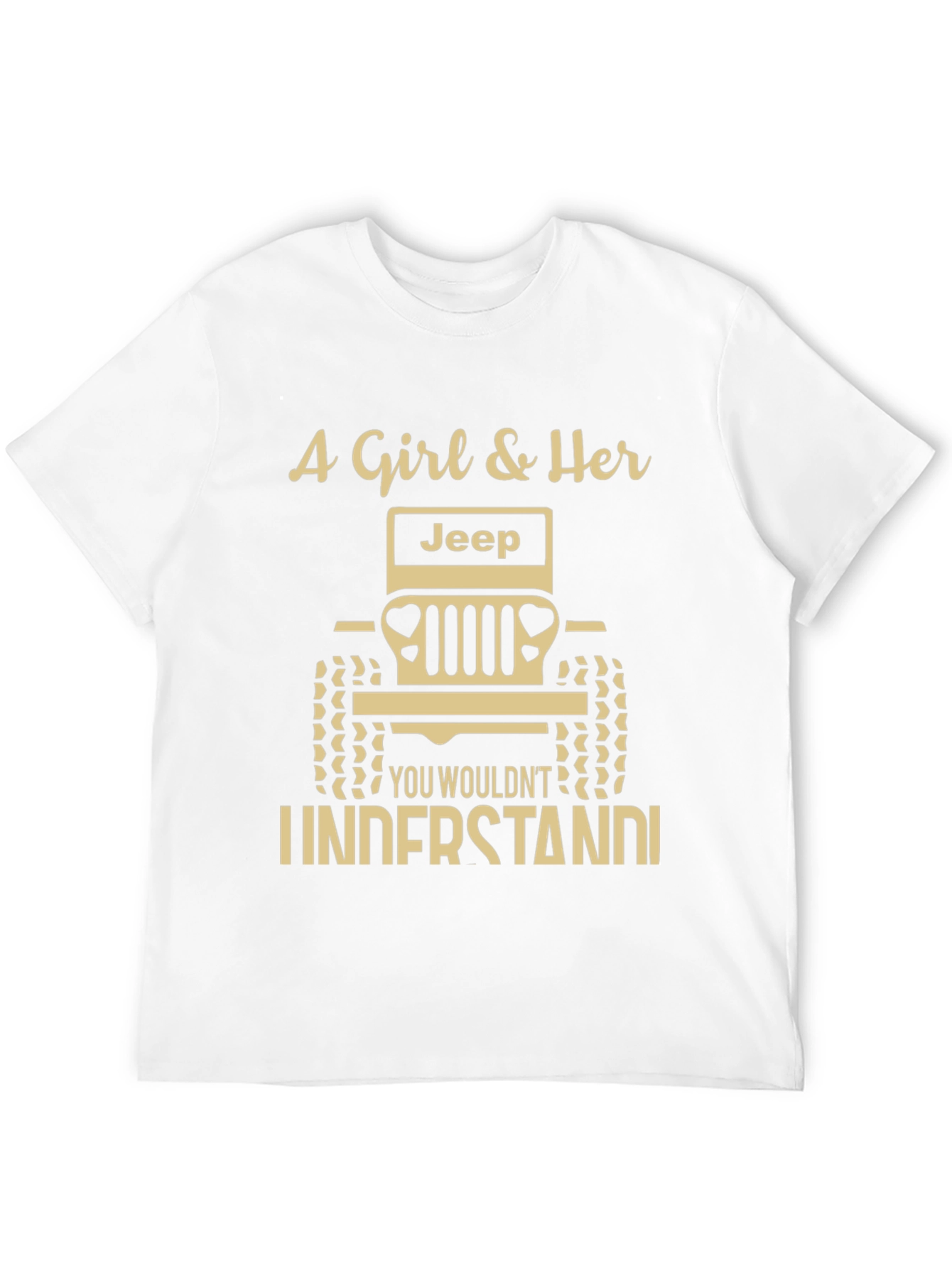 A Girl and Her Jeep T-Shirt - Off-Road Adventure Tee