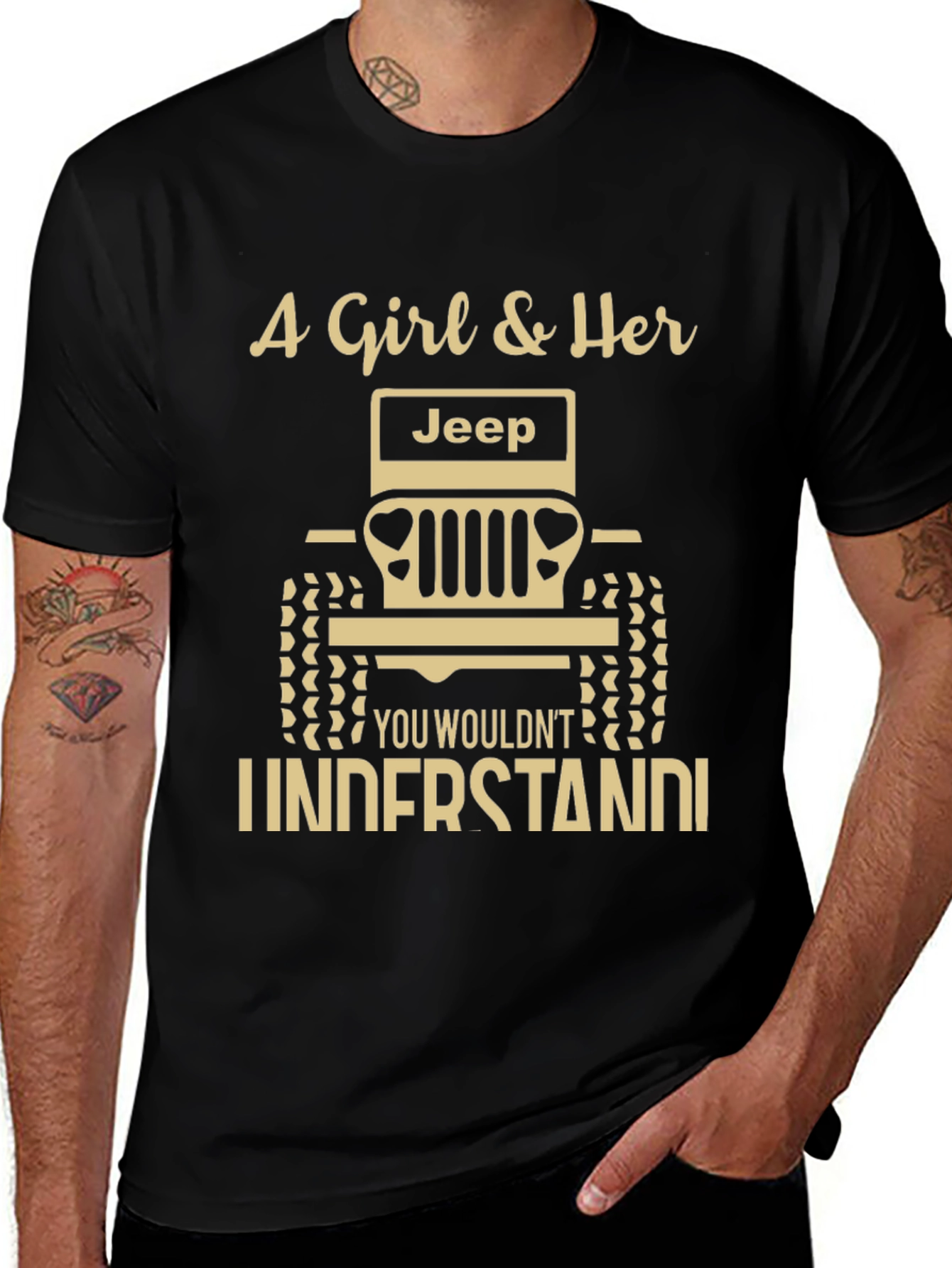 A Girl and Her Jeep T-Shirt - Off-Road Adventure Tee