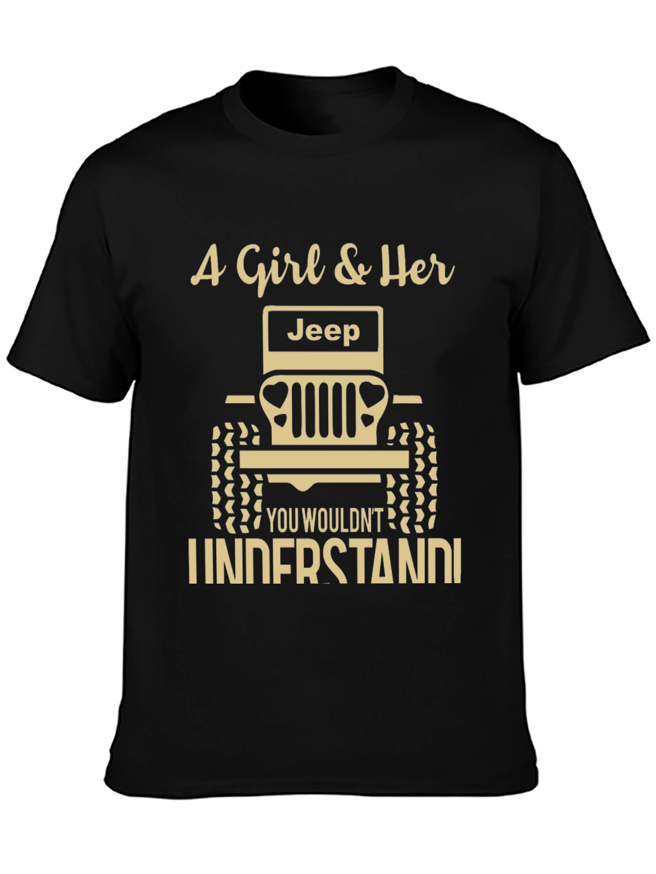 A Girl and Her Jeep T-Shirt - Off-Road Adventure Tee