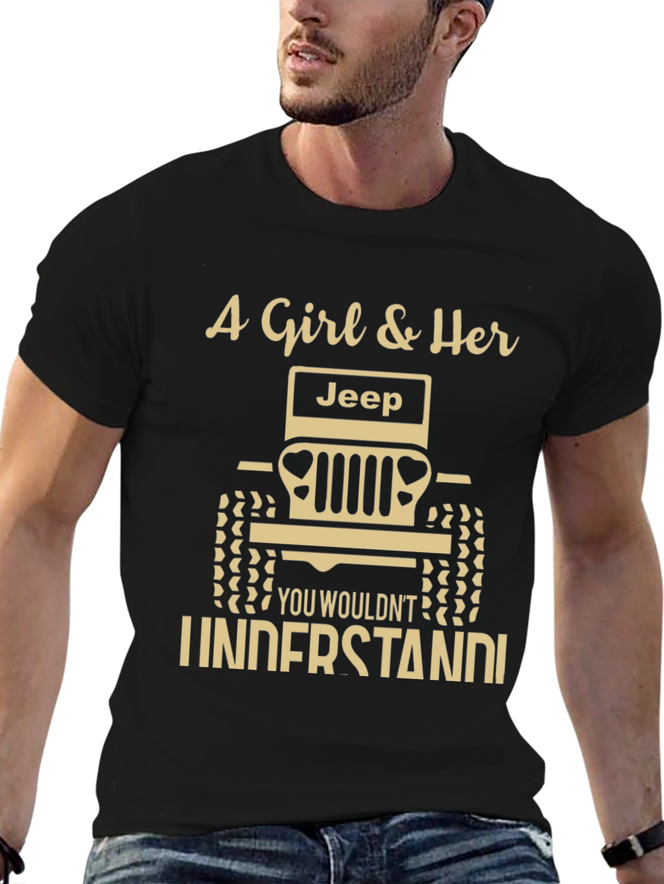 A Girl and Her Jeep T-Shirt - Off-Road Adventure Tee