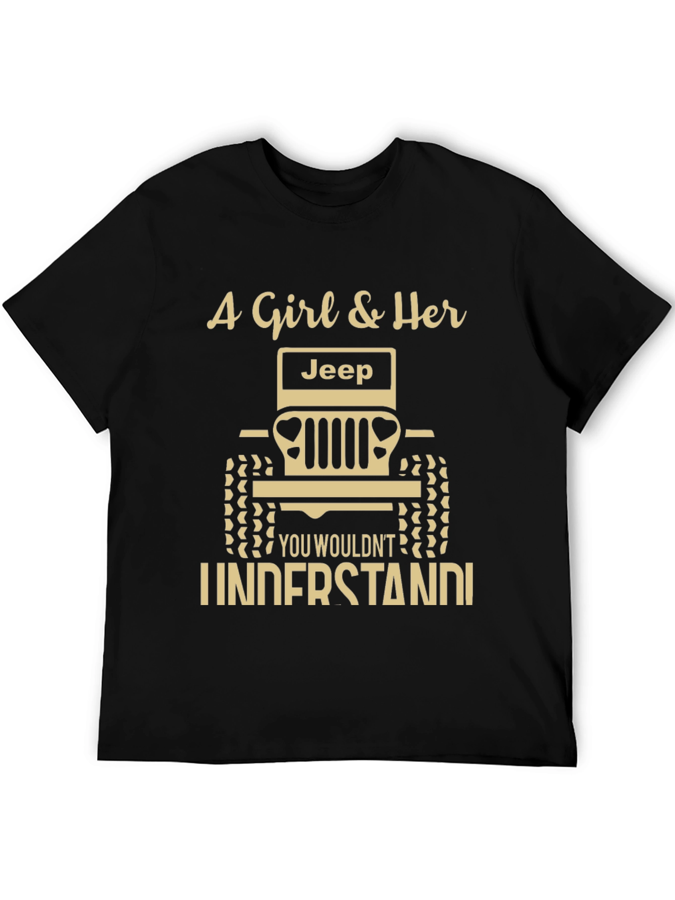 A Girl and Her Jeep T-Shirt - Off-Road Adventure Tee