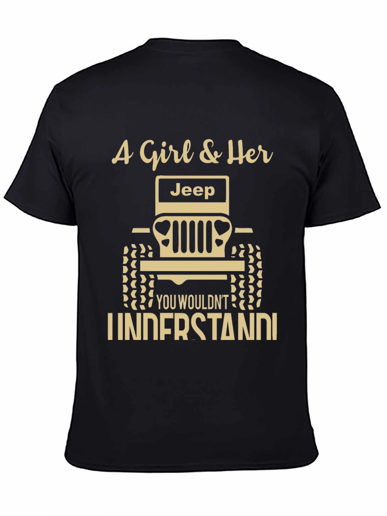 A Girl and Her Jeep T-Shirt - Off-Road Adventure Tee