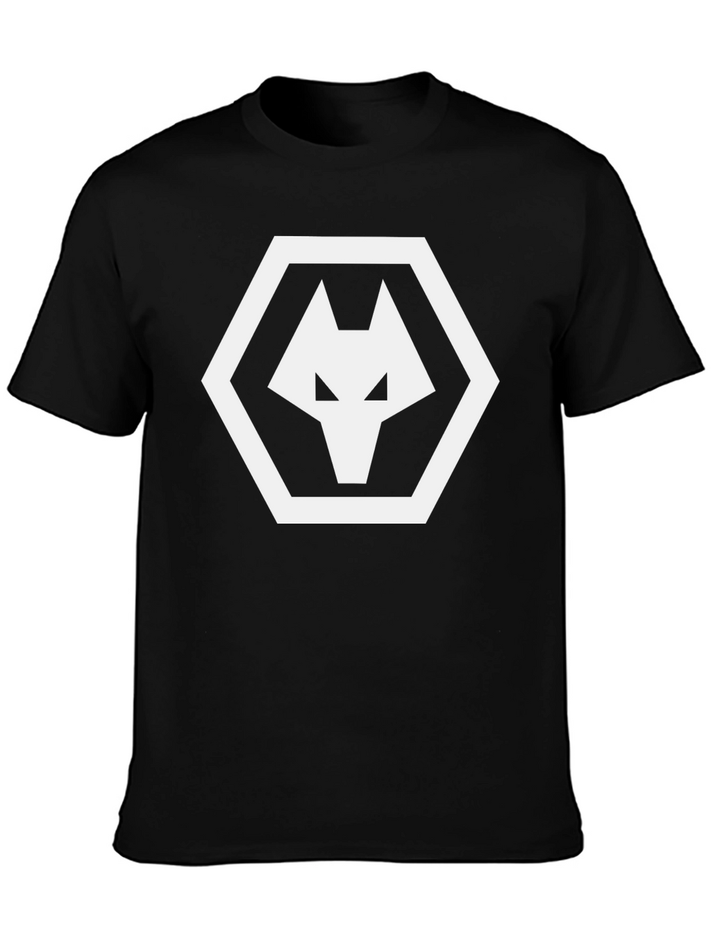 Black Wolves T-Shirt - White Logo
