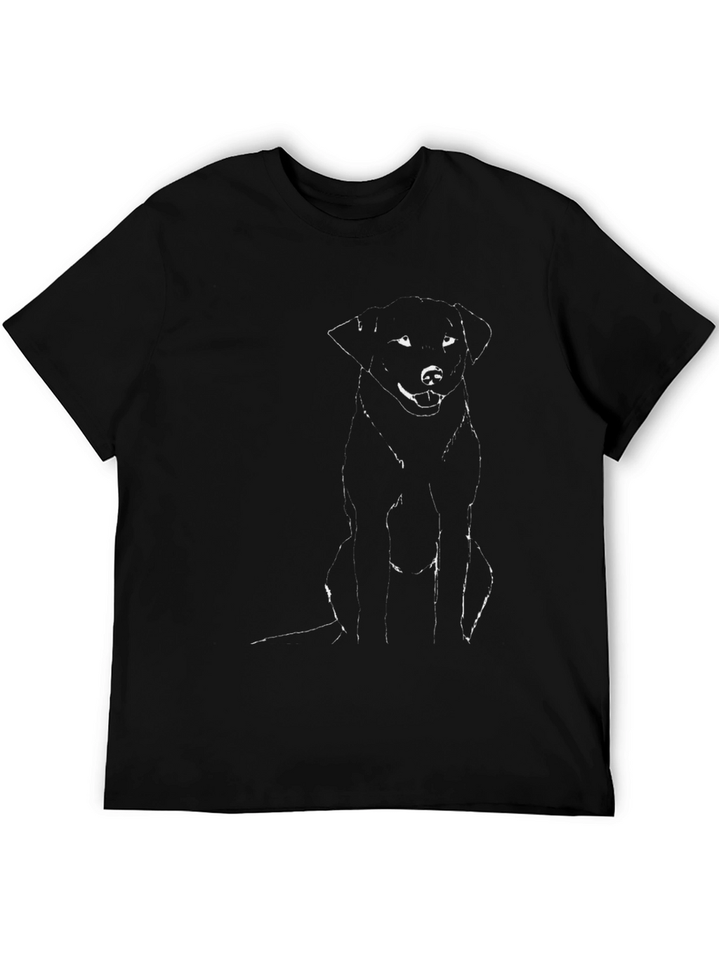 Black Dog Graphic T-Shirt