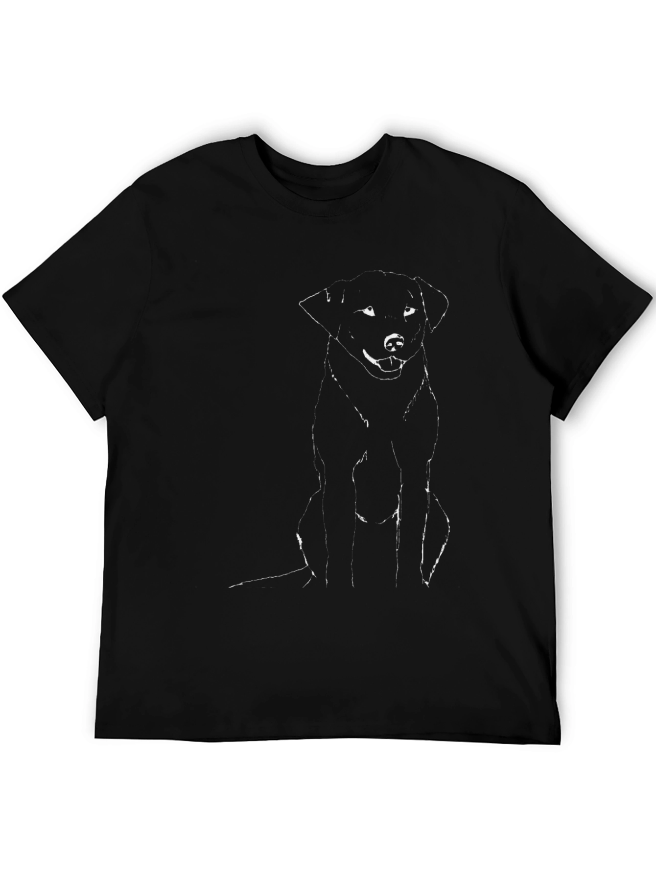 Black Dog Graphic T-Shirt