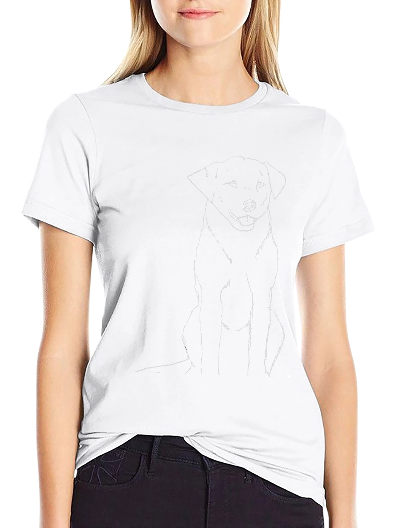 Black Dog Graphic T-Shirt