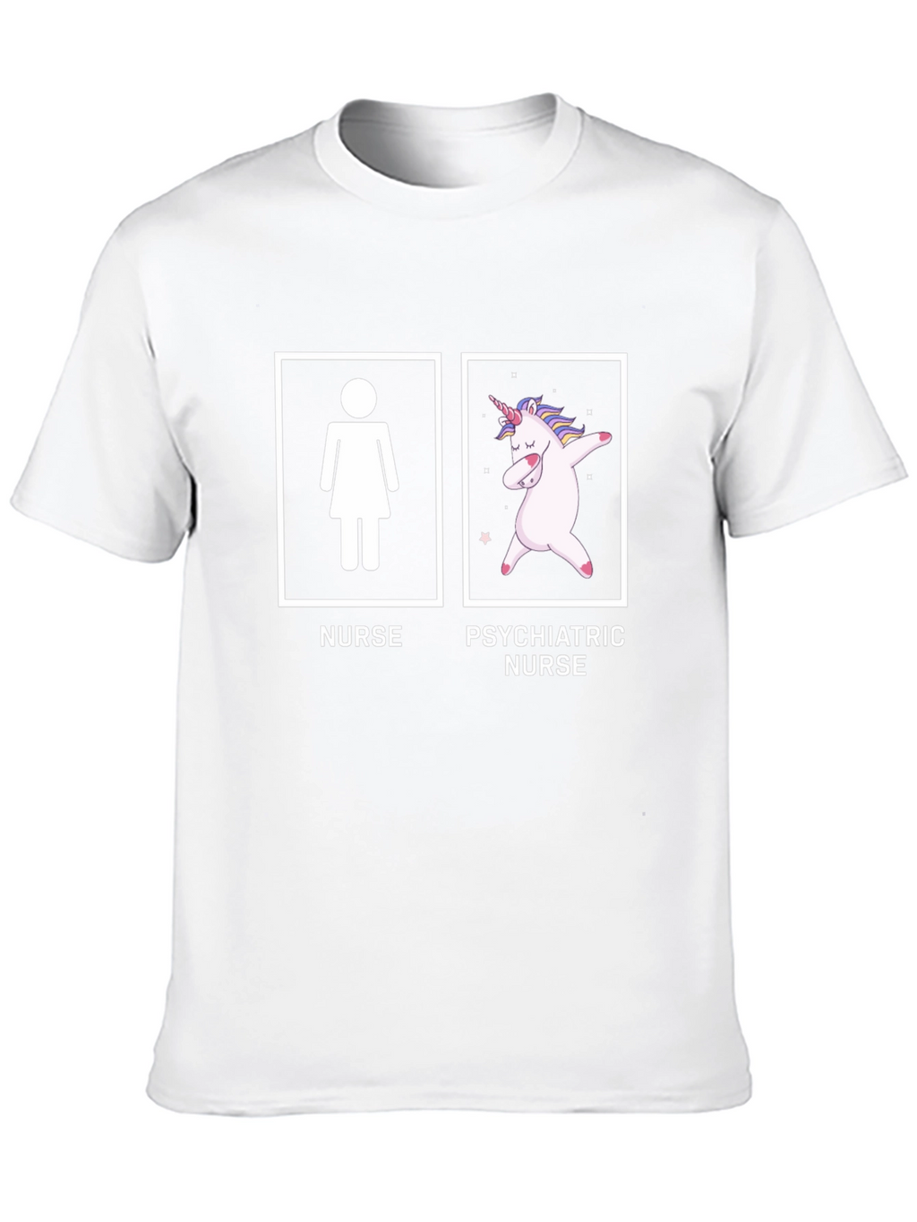 Funny Nurse vs Psychiatric Nurse T-Shirt