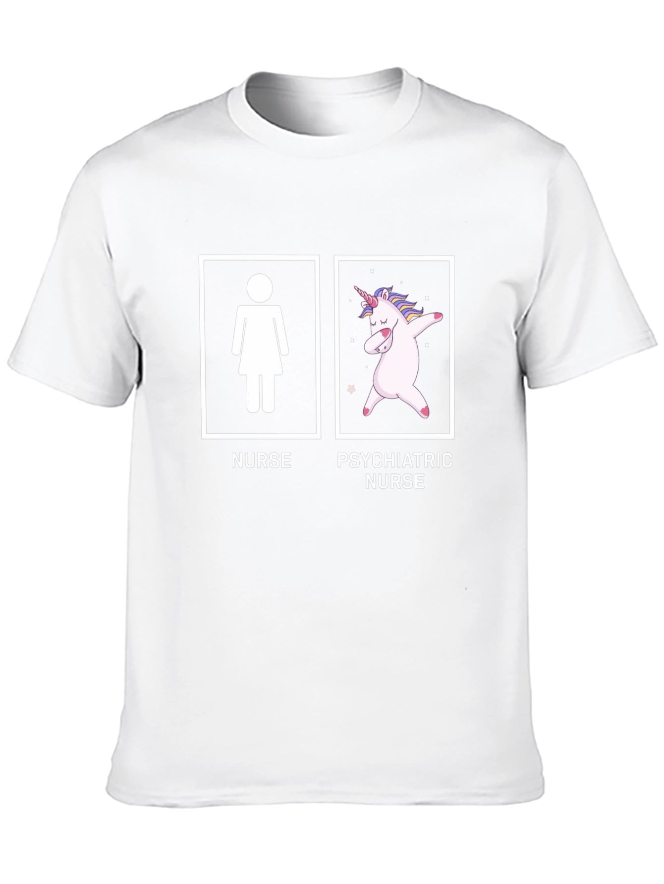 Funny Nurse vs Psychiatric Nurse T-Shirt