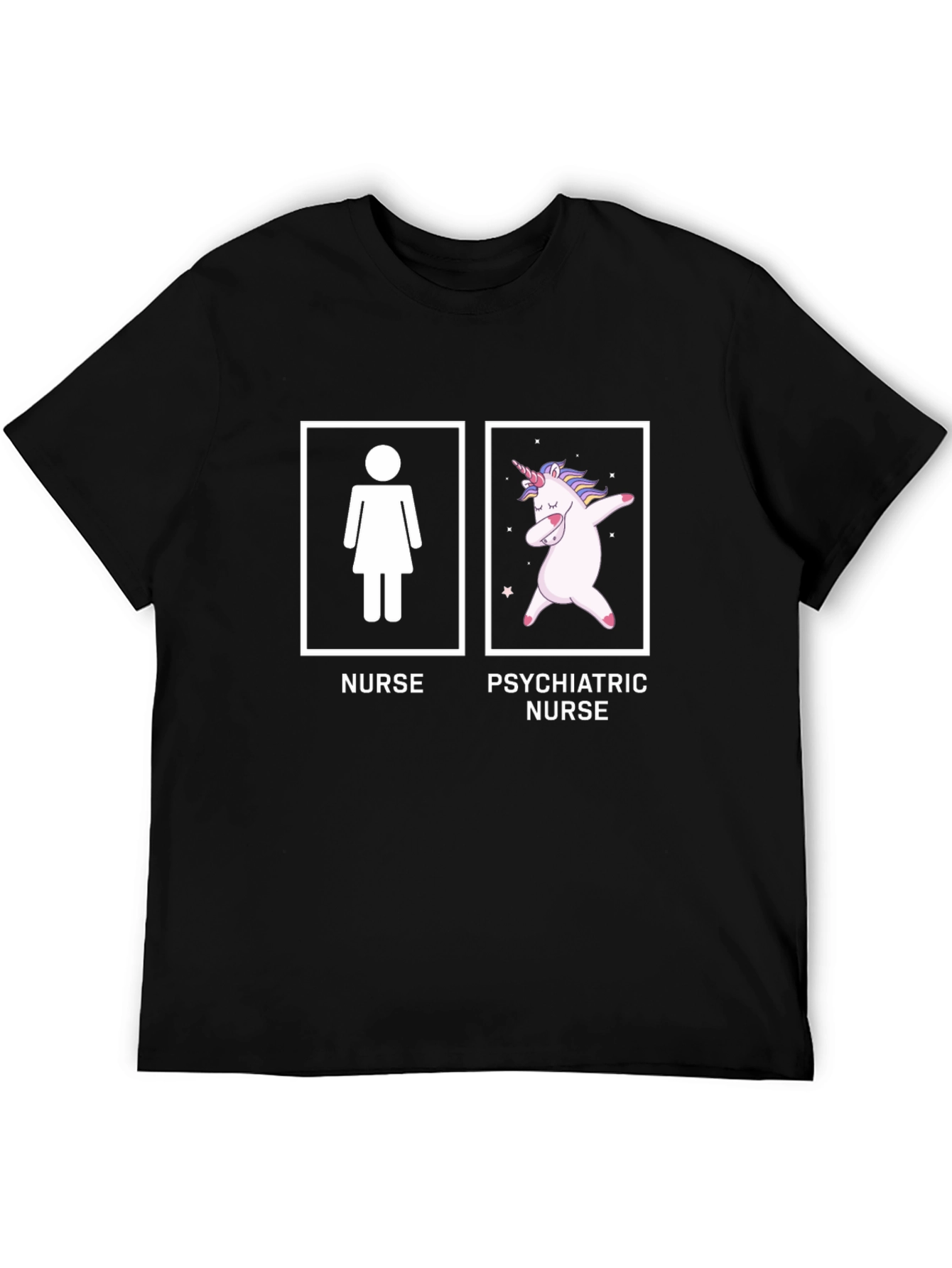 Funny Nurse vs Psychiatric Nurse T-Shirt