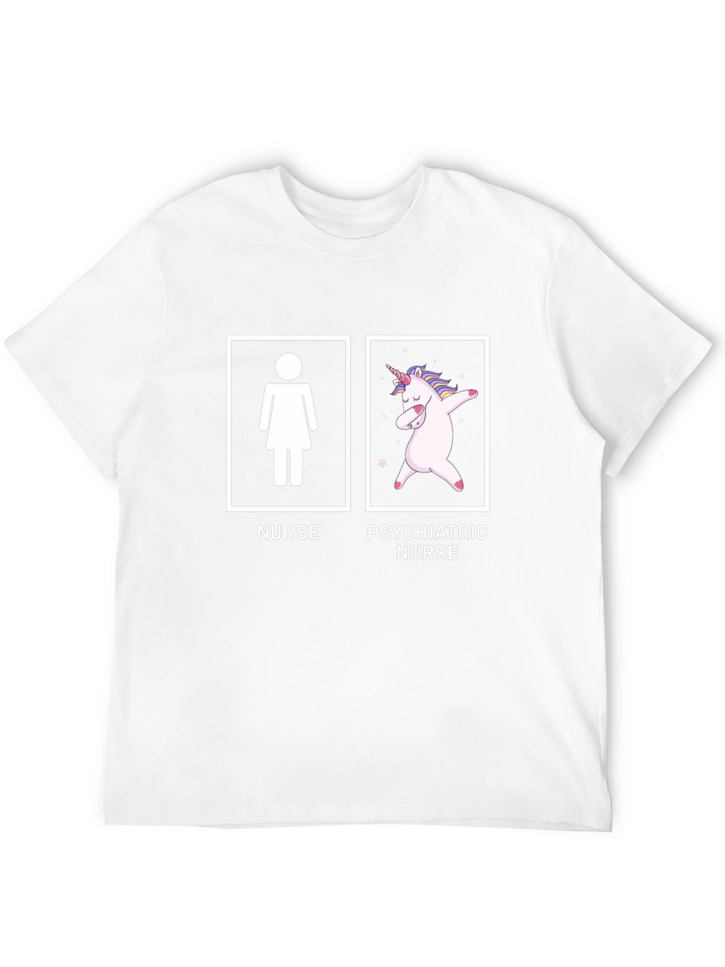 Funny Nurse vs Psychiatric Nurse T-Shirt