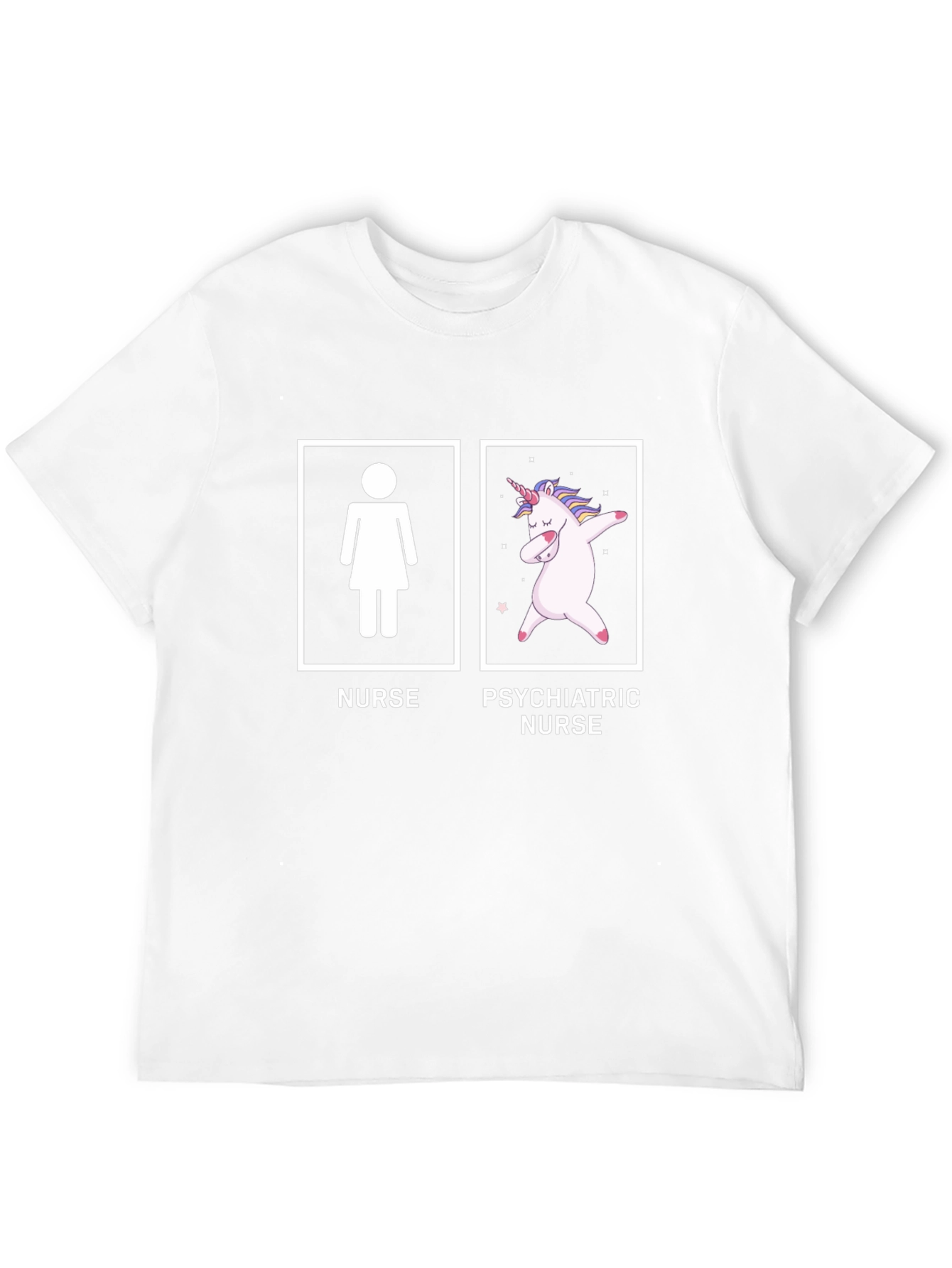 Funny Nurse vs Psychiatric Nurse T-Shirt