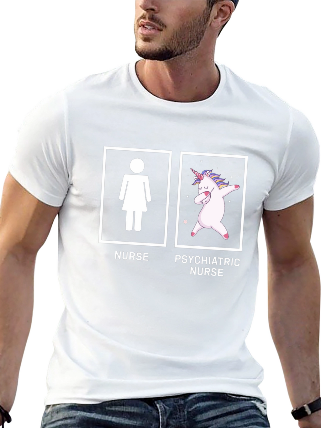 Funny Nurse vs Psychiatric Nurse T-Shirt