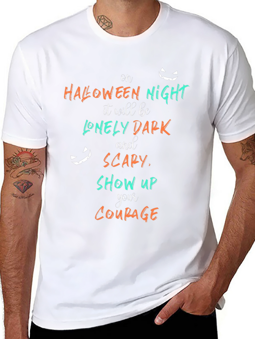 Halloween Night Graphic T-Shirt