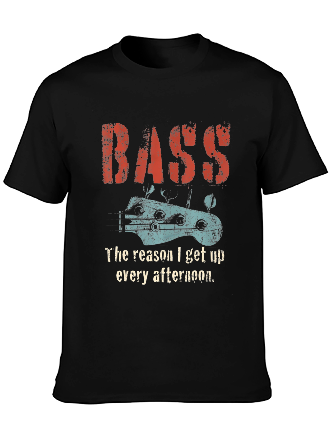 Bass Guitar T-Shirt - Music Lover Tee