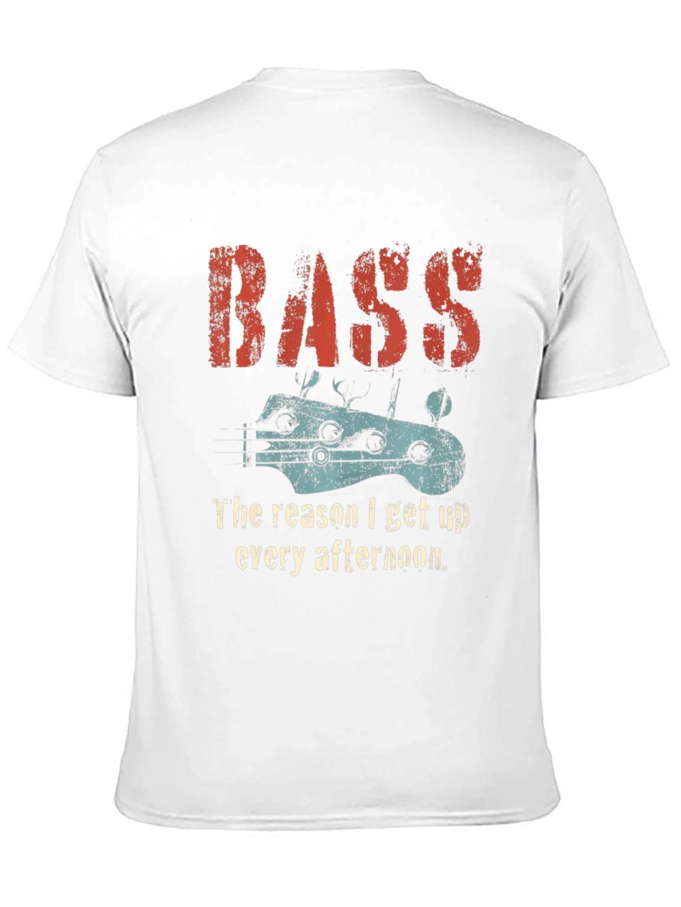 Bass Guitar T-Shirt - Music Lover Tee