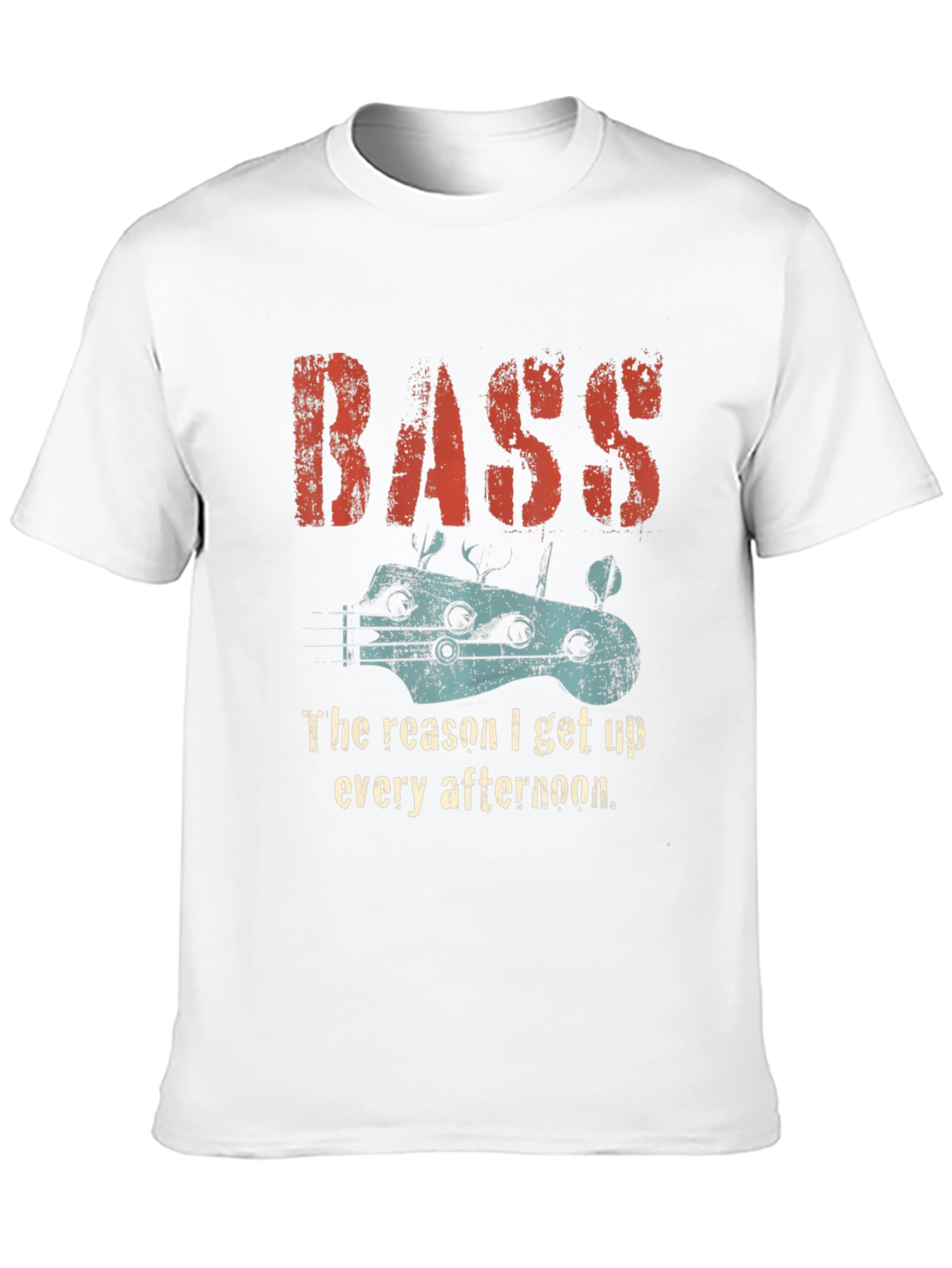 Bass Guitar T-Shirt - Music Lover Tee