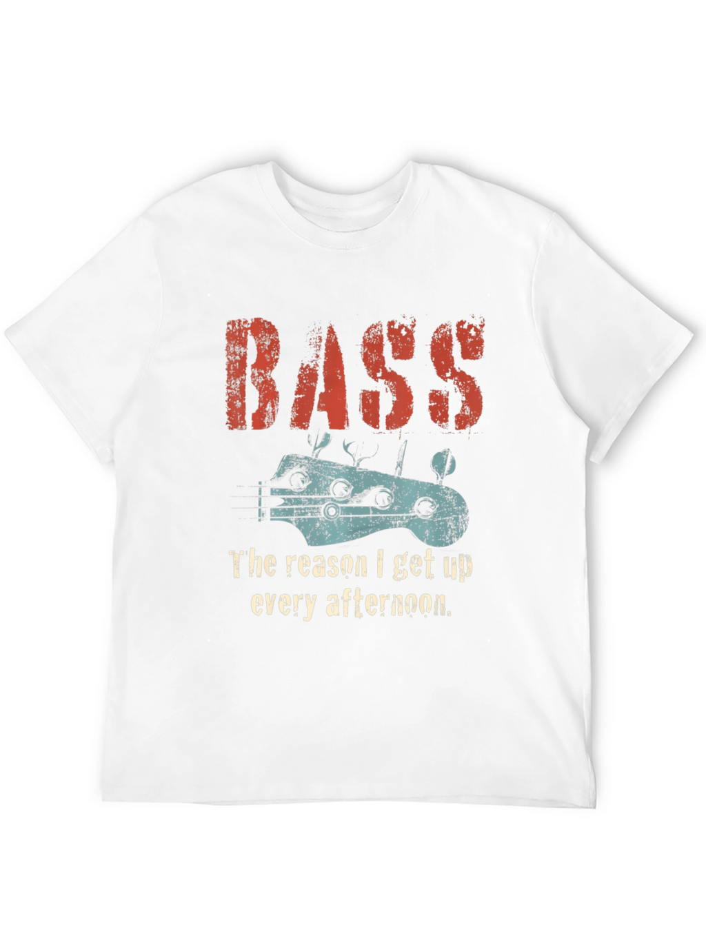 Bass Guitar T-Shirt - Music Lover Tee