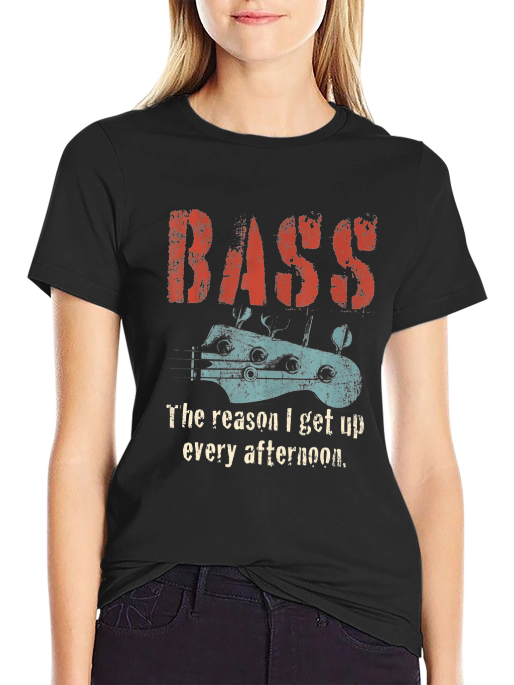 Bass Guitar T-Shirt - Music Lover Tee