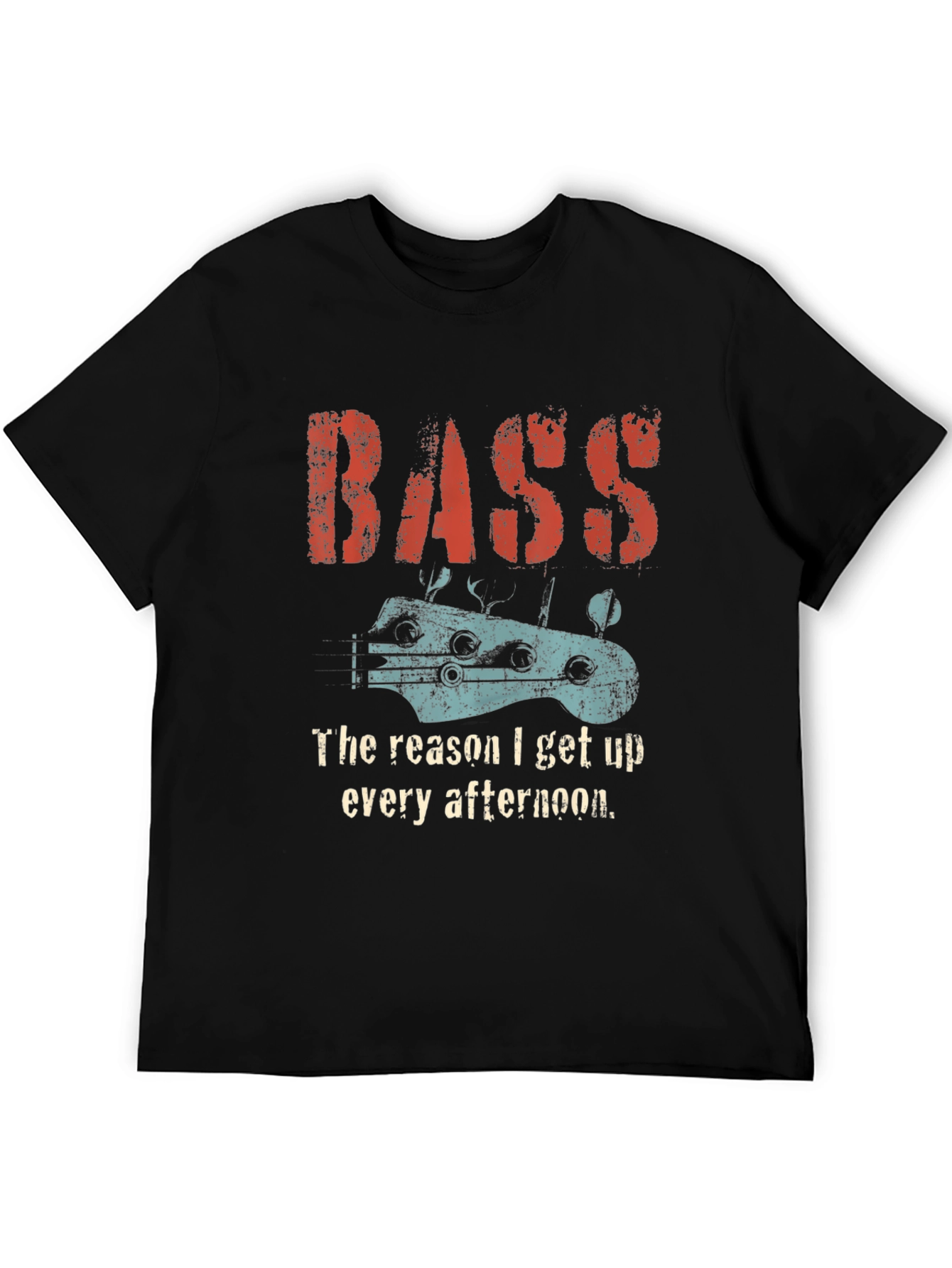 Bass Guitar T-Shirt - Music Lover Tee
