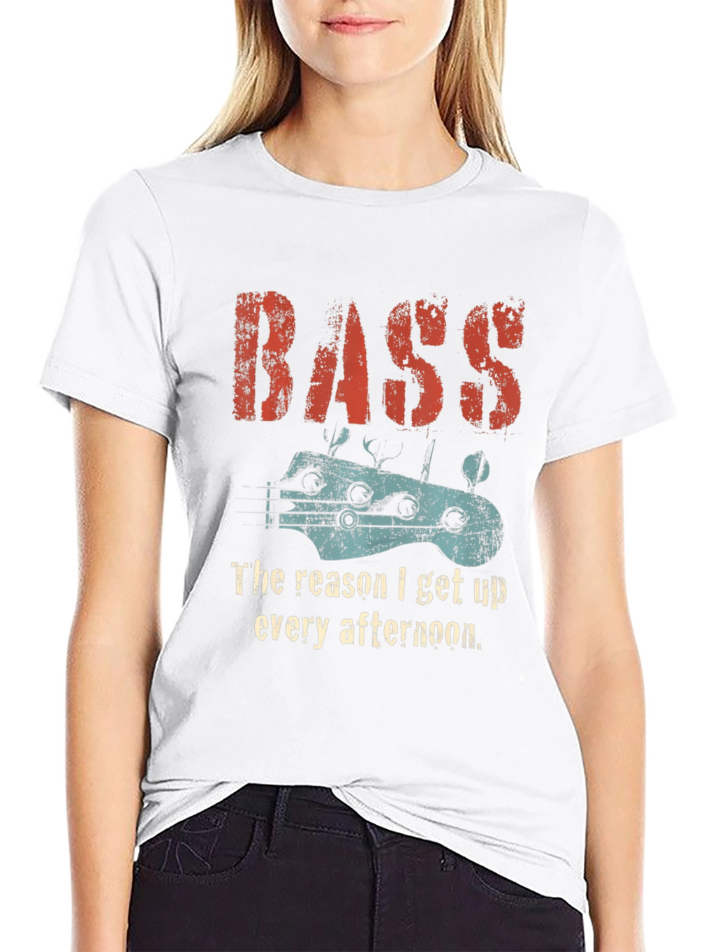 Bass Guitar T-Shirt - Music Lover Tee