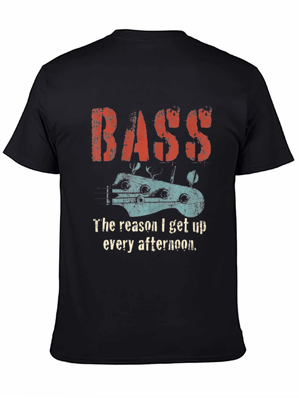 Bass Guitar T-Shirt - Music Lover Tee