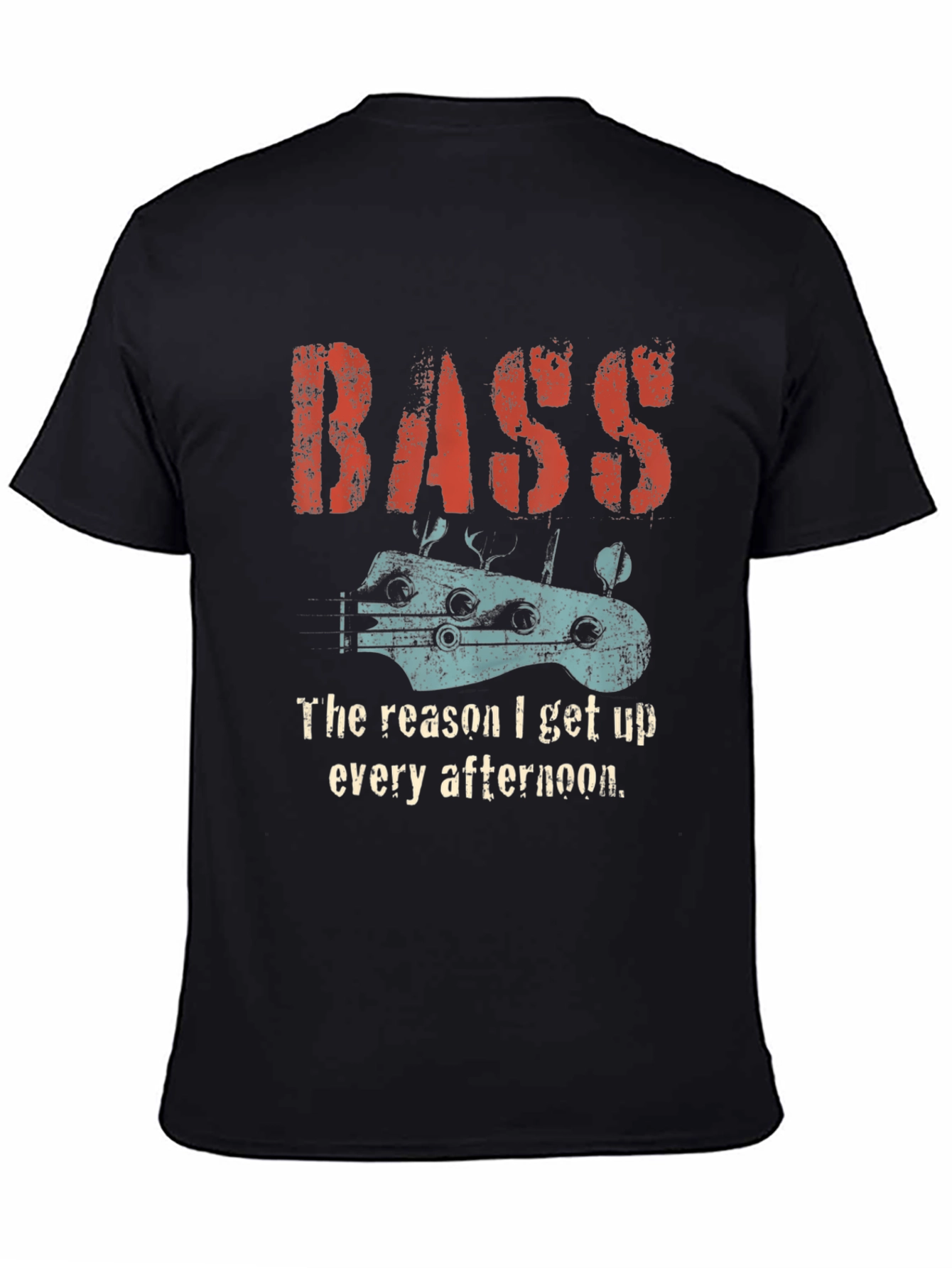 Bass Guitar T-Shirt - Music Lover Tee