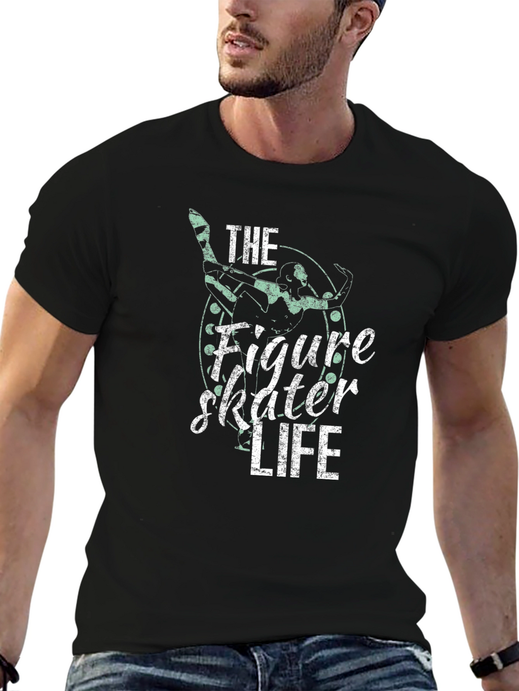 Figure Skater Life Graphic T-Shirt