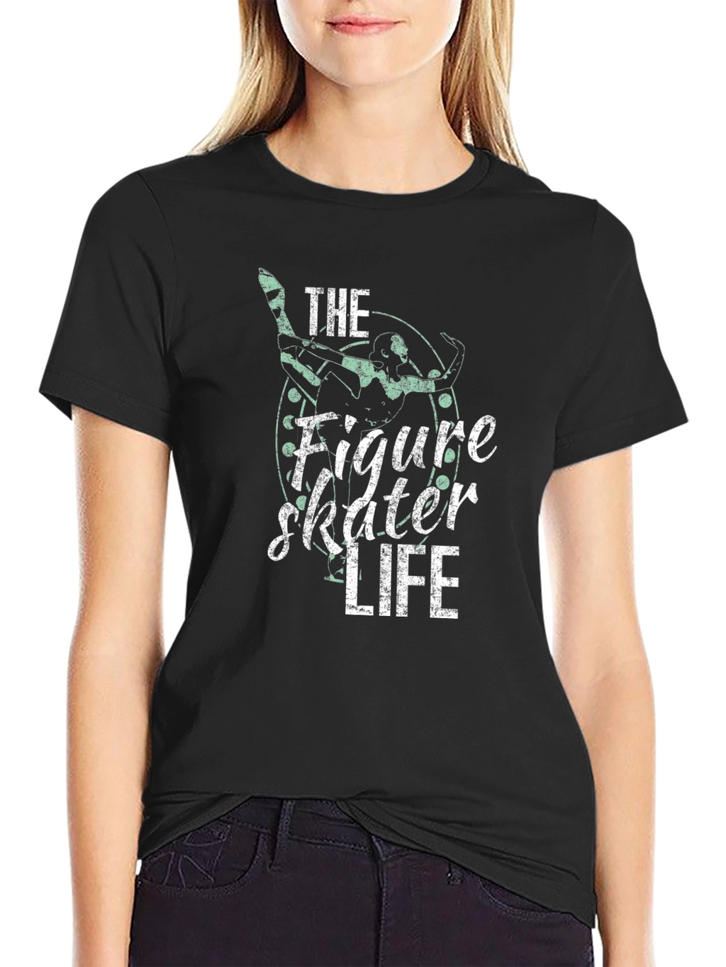 Figure Skater Life Graphic T-Shirt