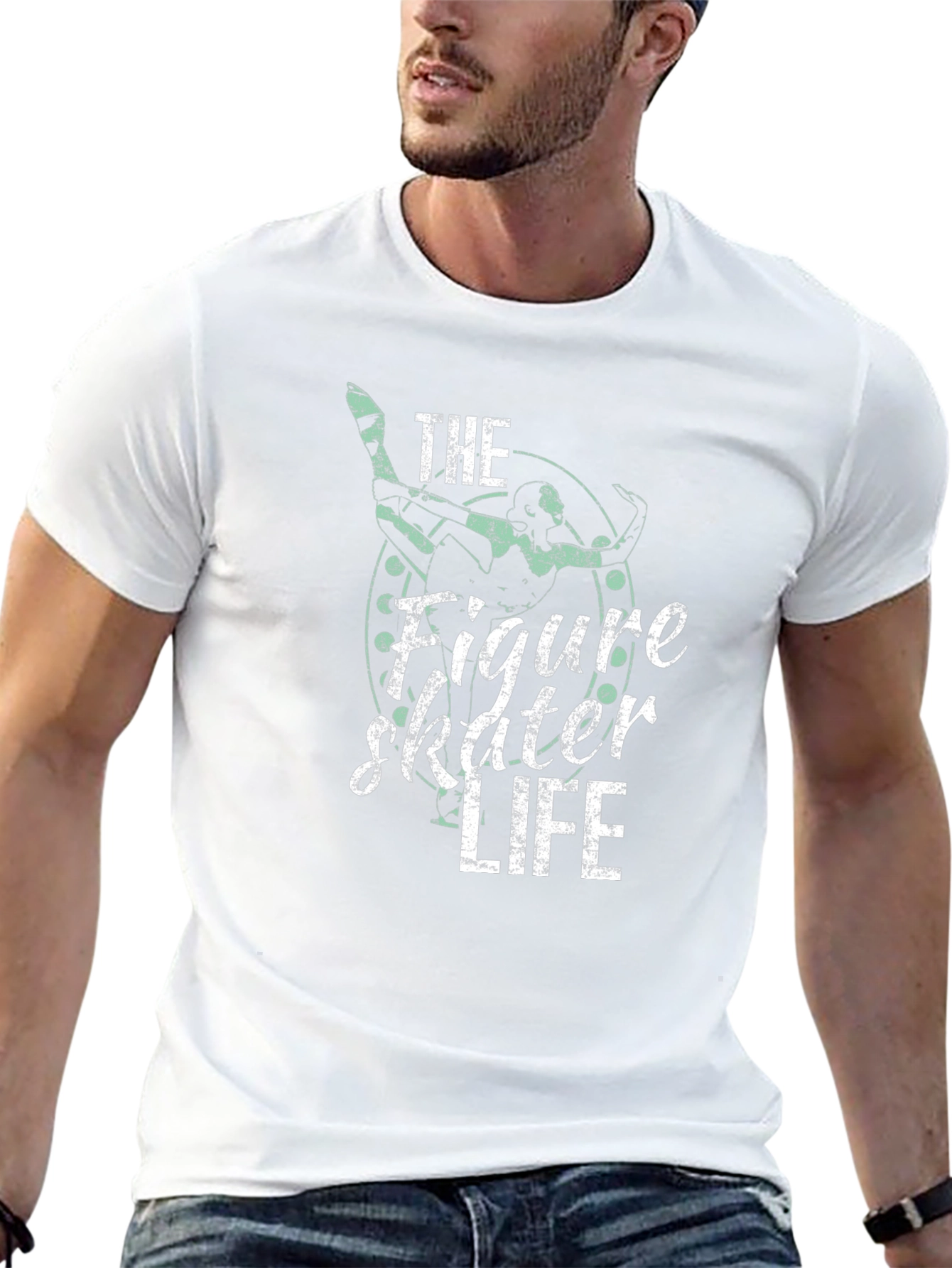 Figure Skater Life Graphic T-Shirt