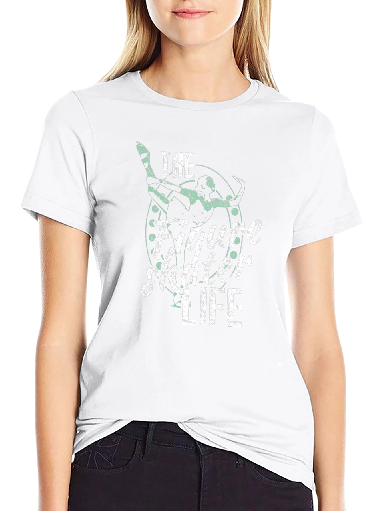 Figure Skater Life Graphic T-Shirt